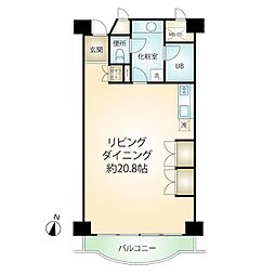 間取図画像 ワンルーム