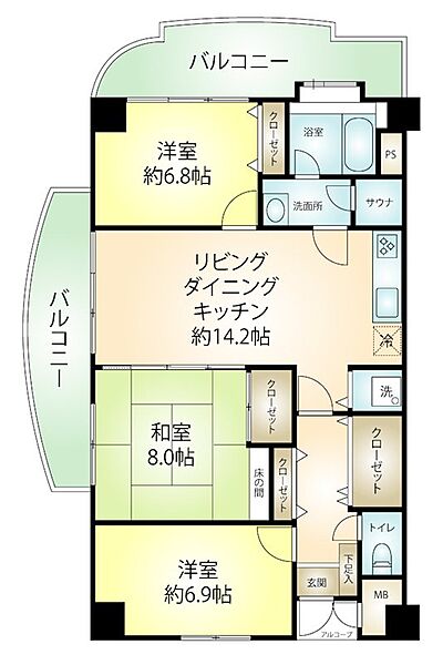 間取り：322000557343
