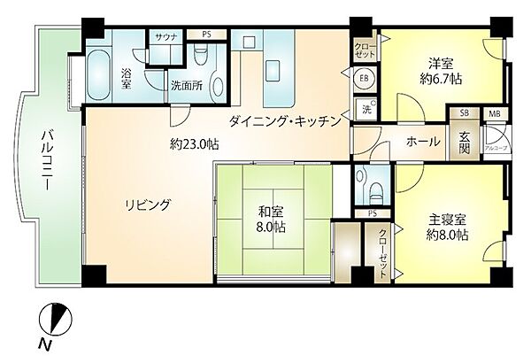 間取り：322000585375