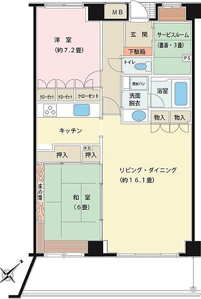 間取り：322000632309