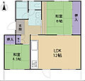 高洲三丁目住宅3-4-64階6.5万円