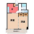 サンライフ花房3階5.9万円