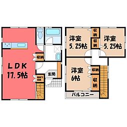 宇都宮駅 12.8万円