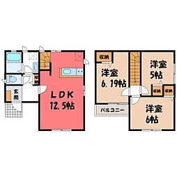 東武宇都宮線 東武宇都宮駅 徒歩26分