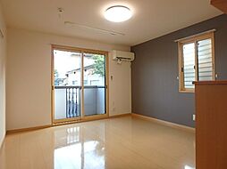 JR東北本線 雀宮駅 徒歩15分の賃貸アパート 1階ワンルームのリビング/ダイニング