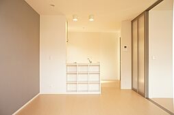 JR東北本線 宇都宮駅 バス33分 上戸祭四丁目下車 徒歩4分の賃貸アパート 1階2LDKのリビング/ダイニング