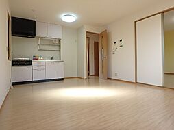 JR東北本線 宇都宮駅 バス20分 西中丸下車 徒歩9分の賃貸アパート 2階2LDKのリビング/ダイニング