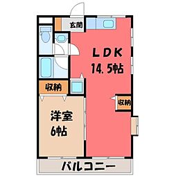 JR東北本線 雀宮駅 徒歩15分