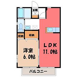 JR日光線 鹿沼駅 徒歩17分