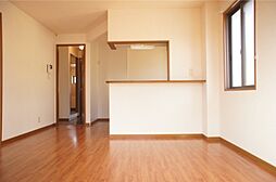 JR東北新幹線 宇都宮駅 バス14分 東峰町西下車 徒歩4分の賃貸アパート 1階2LDKのリビング/ダイニング