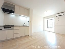 東武宇都宮線 壬生駅 徒歩15分の賃貸アパート 1階1LDKのリビング/ダイニング