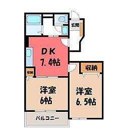 宇都宮芳賀ライトレール線 駅東公園前駅 徒歩20分 1階/-