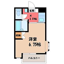 JR東北本線 宇都宮駅 バス17分 スーパーオータニ前下車 徒歩4分 2階/-