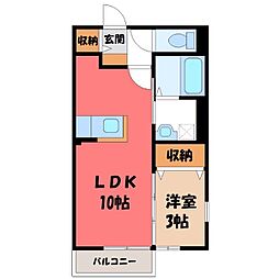 JR東北本線 宇都宮駅 バス20分 竹林北下車 徒歩1分