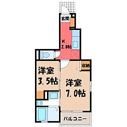 JR東北本線 氏家駅 徒歩18分