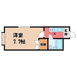 JR東北本線 宇都宮駅 徒歩31分 2階/-