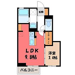 宇都宮芳賀ライトレール線 ゆいの杜中央駅 徒歩4分