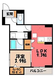 東武宇都宮線 東武宇都宮駅 徒歩9分 1階/-