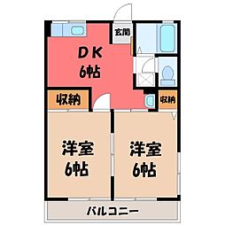 JR東北本線 宇都宮駅 バス27分 三の沢下車 徒歩3分