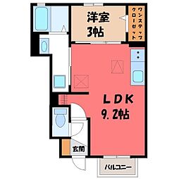 サウザンドサニー B 1階/-