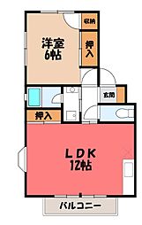 JR東北本線 宝積寺駅 徒歩37分 2階/-
