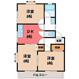 東武宇都宮線 安塚駅 徒歩7分