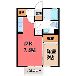 JR東北本線 氏家駅 徒歩15分 2階/-