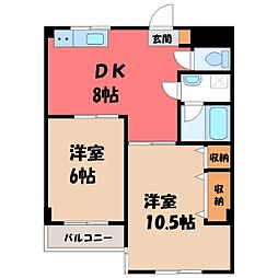 東武宇都宮線 東武宇都宮駅 徒歩22分