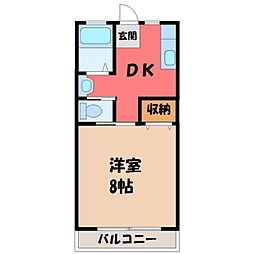 JR東北本線 岡本駅 徒歩15分