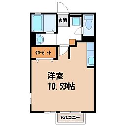 JR東北本線 宇都宮駅 徒歩22分 1階/-