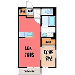 JR東北本線 氏家駅 徒歩32分 1階/-