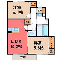 JR東北本線 岡本駅 徒歩21分