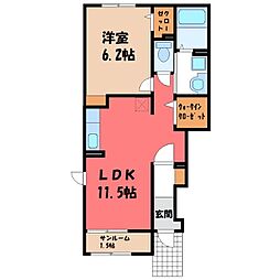 カーサエテルノ C 1階/-