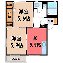 グランパルク D 2階
