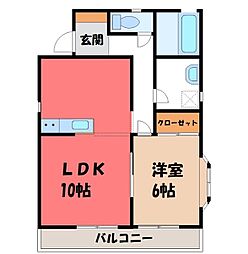 パールハイツFM B棟 2階