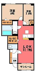 ルミエール III 1階