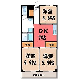 ツカモトハイツ 1階