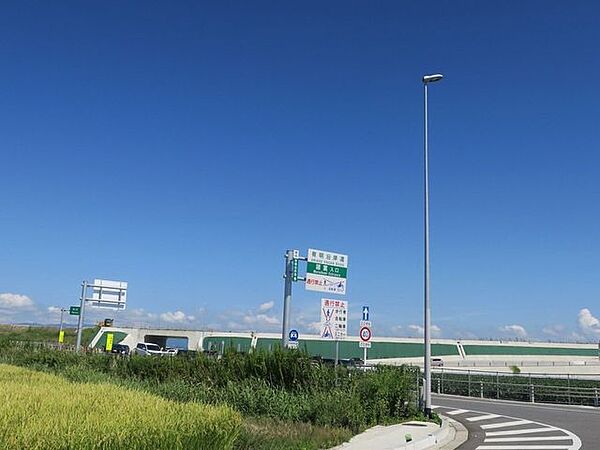 有明沿岸道路　諸富ＩＣ 2840m