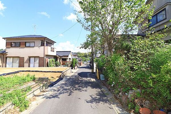 【前面道路】東側前面道路、北方面