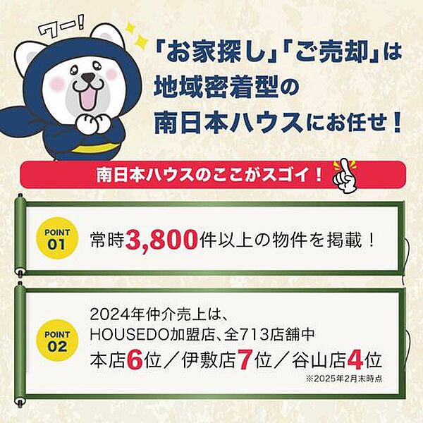 2024年HOUSEDO加盟店全国713店舗中伊敷店は7位に！地域密着型の南日本ハウスにお任せ！