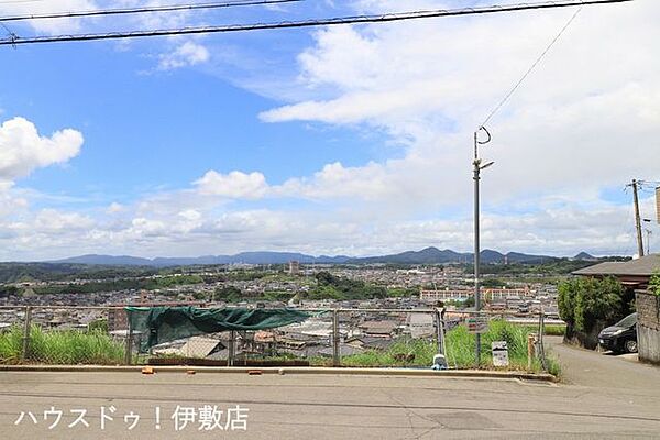 【眺望写真】敷地からの眺望になります！玉里団地や伊敷台方面を一望できます