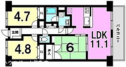間取図画像 3LDK