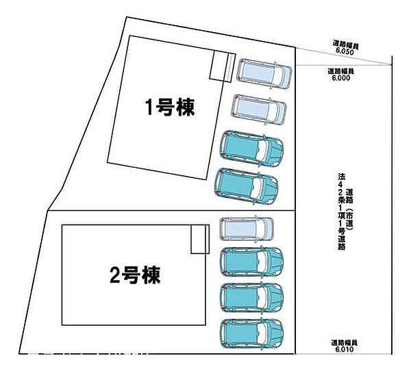 【駐車場】並列普通車2台、軽2台可能の計4台可能！庭付です