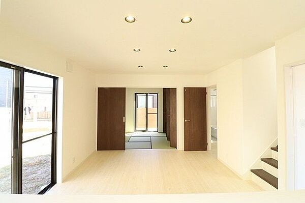 【建築プラン例…リビング】【建物価格…1760万円】【建築面積…86.11m2】