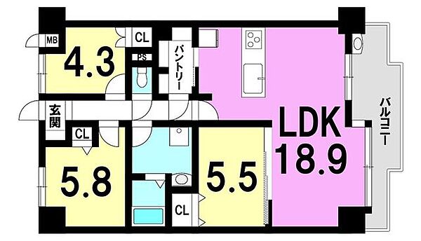 間取り：346000048663