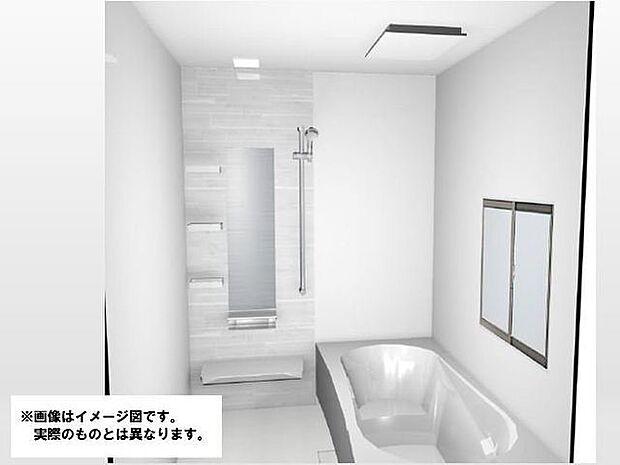 ◆ユニットバス◆ゆったり足を延ばせる浴槽。浴室・浴槽は保温性能が高く、温かさ長続き！壁はホーローなのでキズや汚れに強く、おそうじもお手入れもラクラク！