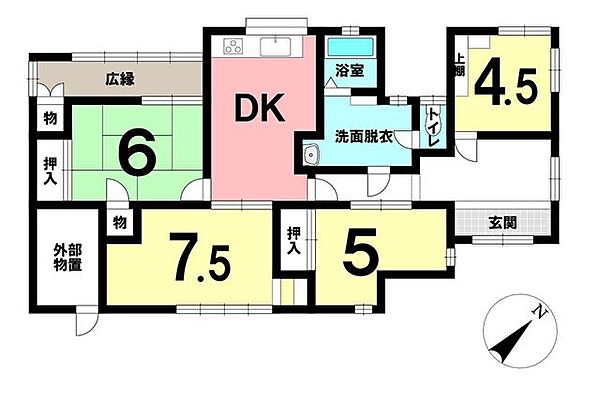 間取り：331000011420