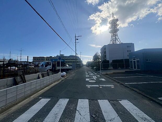 前面道路含む現地写真