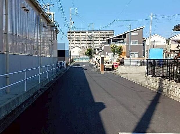 前面道路含む現地写真