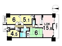 間取図画像 4LDK